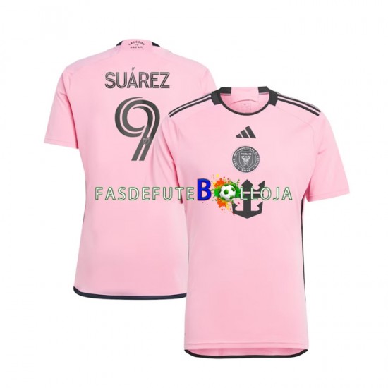 Camisola 1º Equipamento Inter Miami Luis Suarez 9 2024 Manga Curta ,Homem