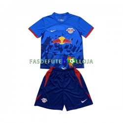Camisola 3º Equipamento RB Leipzig 2023-2024 Manga Curta ,Criança