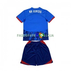 Camisola 3º Equipamento RB Leipzig 2023-2024 Manga Curta ,Criança