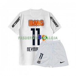 Camisola 1º Equipamento Santos FC Neymar JR 11 2012 Manga Curta Retro ,Criança