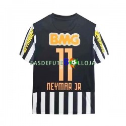 Camisola 2º Equipamento Santos FC Neymar JR 11 2012 Manga Curta Retro ,Homem