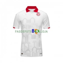 Camisola 2º Equipamento Seleção Tunisiana 2023-2024 Manga Curta ,Homem