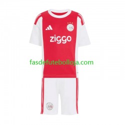 Camisola 1º Equipamento AFC Ajax 2026-2027 Manga Curta ,Criança Camisola 1º Equipamento AFC Ajax 2026-2027 Manga Curta ,Criança