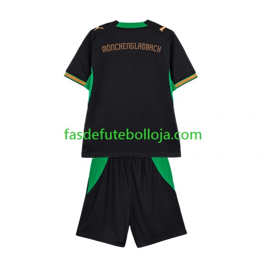 Camisola 2º Equipamento Seleção Russa Bo Monchengladbach 2026-2027 Manga Curta ,Criança