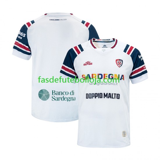 Camisola 2º Equipamento Cagliari 2026-2027 Manga Curta ,Homem Camisola 2º Equipamento Cagliari 2026-2027 Manga Curta ,Homem