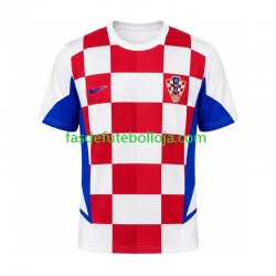 Camisola 1º Equipamento Seleção Croata 2002 Manga Curta Retro ,Homem Camisola 1º Equipamento Seleção Croata 2002 Manga Curta Retro ,Homem
