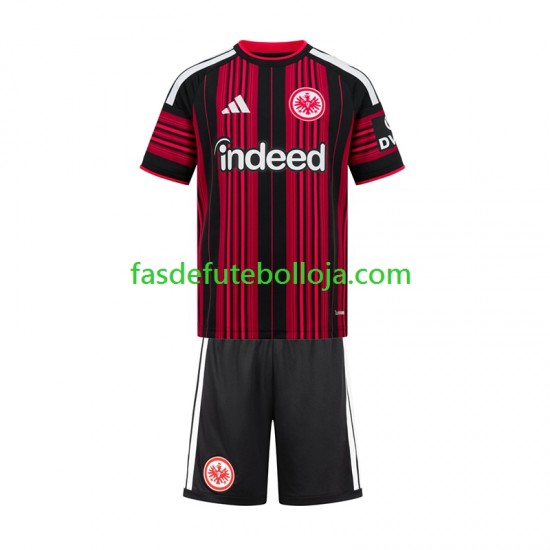 Camisola 1º Equipamento Eintracht Frankfurt 2026-2027 Manga Curta ,Criança Camisola 1º Equipamento Eintracht Frankfurt 2026-2027 Manga Curta ,Criança