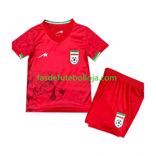 Camisola 2º Equipamento Seleção Iraniana 2026 Manga Curta ,Criança Camisola 2º Equipamento Seleção Iraniana 2026 Manga Curta ,Criança