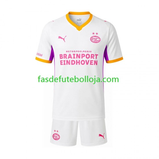 Camisola 2º Equipamento PSV Eindhoven 2026-2027 Manga Curta ,Criança Camisola 2º Equipamento PSV Eindhoven 2026-2027 Manga Curta ,Criança