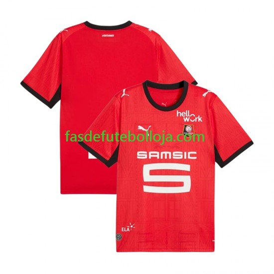Camisola 1º Equipamento Stade Rennais 2026-2027 Manga Curta ,Homem Camisola 1º Equipamento Stade Rennais 2026-2027 Manga Curta ,Homem