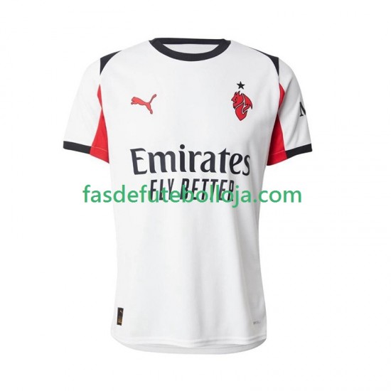 Camisola 2º Equipamento AC Milan 2025-2026 Manga Curta ,Homem
