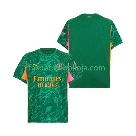 Camisola Guarda-redes 2º Equipamento AC Milan 2025-2026 Manga Curta ,Homem