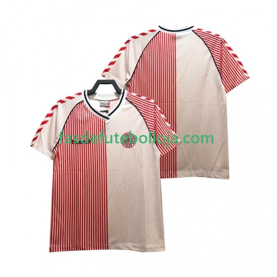 Camisola 2º Equipamento AC Milan 1986 Manga Curta Retro ,Homem