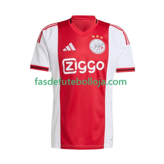 Camisola 1º Equipamento AFC Ajax 2025-2026 Manga Curta ,Homem