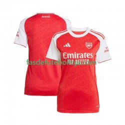 Camisola 1º Equipamento Arsenal 2025-2026 Manga Curta ,Feminina