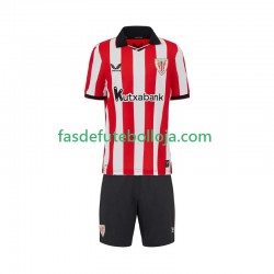 Camisola 1º Equipamento Athletic Bilbao 2025-2026 Manga Curta ,Criança