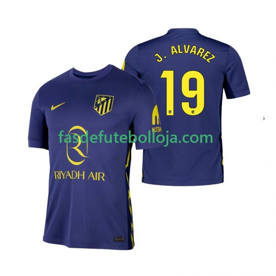 Camisola 2º Equipamento Atlético Madrid Julian Alvarez 19 2025-2026 Manga Curta ,Homem