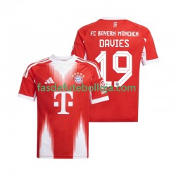 Camisola 1º Equipamento Bayern de Munique Alphonso Davies 19 2025-2026 Manga Curta ,Homem
