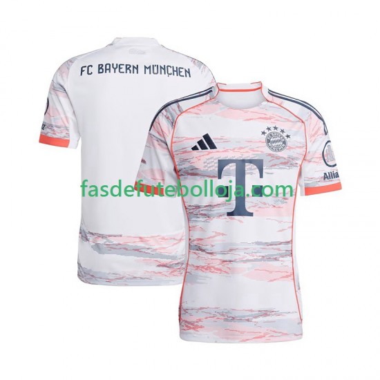 Camisola 2º Equipamento Bayern de Munique 2025-2026 Manga Curta ,Homem