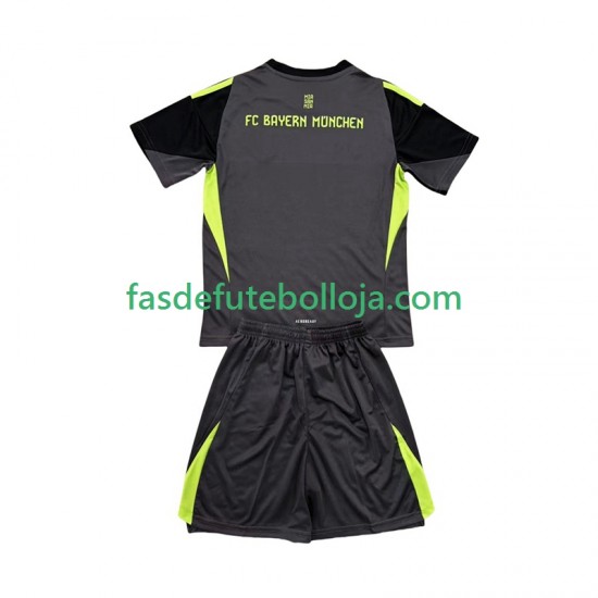 Camisola Guarda-redes 3º Equipamento Bayern de Munique 2025-2026 Manga Curta ,Criança