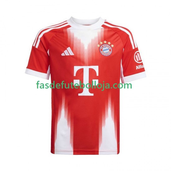 Camisola 1º Equipamento Bayern de Munique 2025-2026 Manga Curta ,Homem