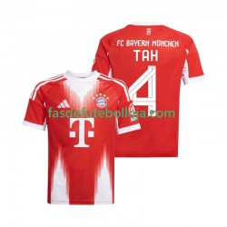 Camisola 1º Equipamento Bayern de Munique Jonathan Tah 4 2025-2026 Manga Curta ,Homem
