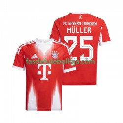 Camisola 1º Equipamento Bayern de Munique Thomas Muller 25 2025-2026 Manga Curta ,Homem
