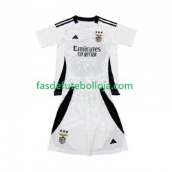 Camisola 1º Equipamento Benfica Branco Special 2025-2026 Manga Curta ,Criança