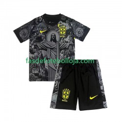 1º Equipamento Seleção Brasileira Cheist the Redeemer Football Shirts 2024 Manga Curta ,Criança