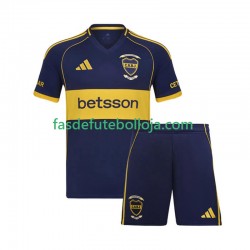 Camisola 1º Equipamento CA Boca Juniors 2025-2026 Manga Curta ,Criança