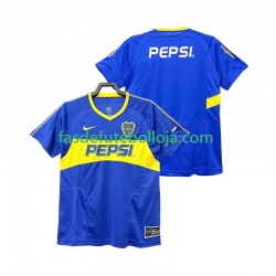 Camisola 1º Equipamento CA Boca Juniors 2003 2004 Manga Curta Retro ,Homem