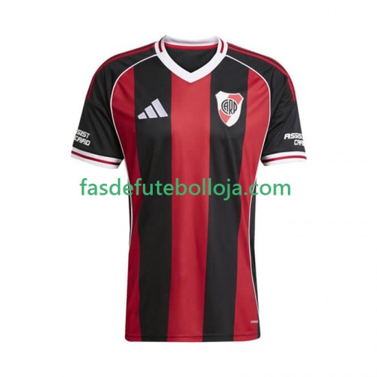 Camisola 2º Equipamento CA River Plate 2025 Manga Curta ,Homem