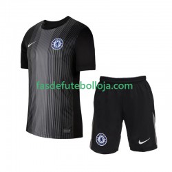 Camisola Guarda-redes 1º Equipamento Chelsea 2025-2026 Manga Curta ,Criança