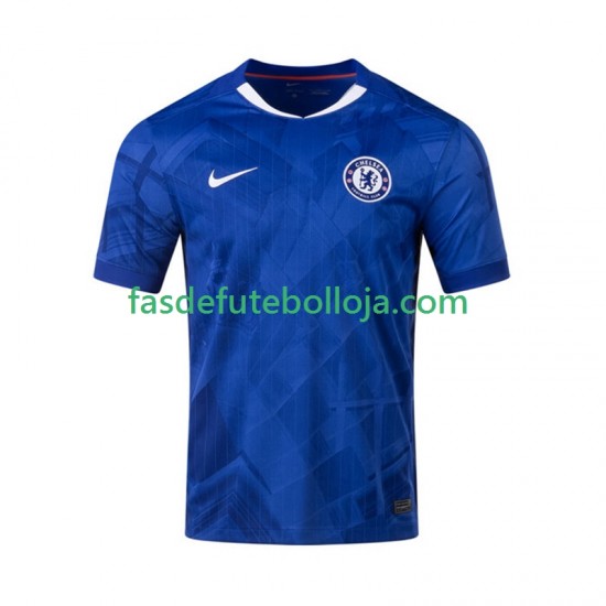 Camisola 1º Equipamento Chelsea 2025-2026 Manga Curta ,Homem