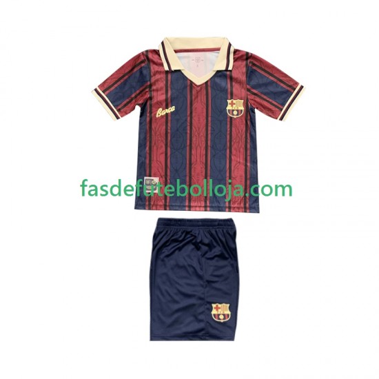 Camisola 1º Equipamento FC Barcelona 125th Anniversary 2025-2026 Manga Curta ,Criança
