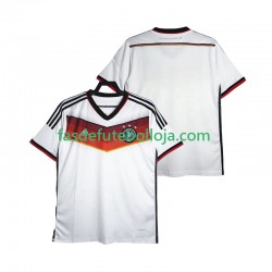 Camisola 1º Equipamento Seleção Alemã World Cup 2014 Manga Curta Retro ,Homem