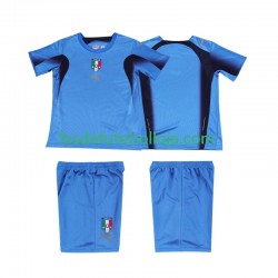 Camisola 1º Equipamento Seleção Italiana 2006 Manga Curta Retro ,Criança