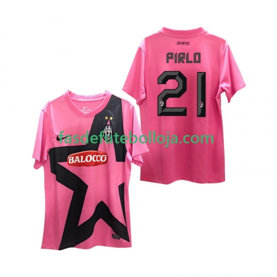 Camisola 2º Equipamento Juventus Andrea Pirlo 21 -2012 2011 Manga Curta Retro ,Homem