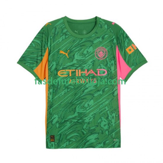 Camisola Guarda-redes 1º Equipamento Manchester City 2025-2026 Manga Curta ,Homem