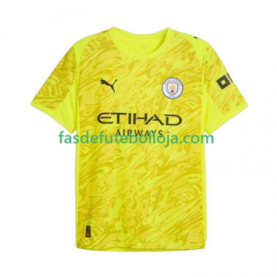 Camisola Guarda-redes 3º Equipamento Manchester City 2025-2026 Manga Curta ,Homem
