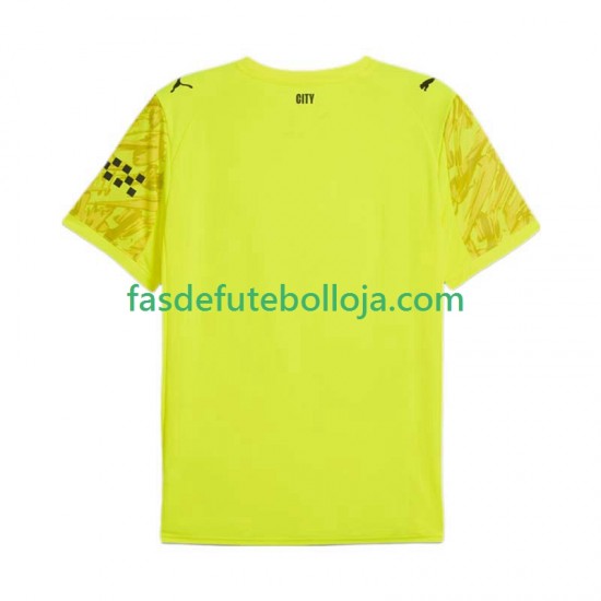 Camisola Guarda-redes 3º Equipamento Manchester City 2025-2026 Manga Curta ,Homem