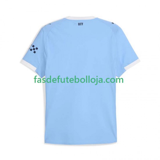 Camisola 1º Equipamento Manchester City 2025-2026 Manga Curta ,Homem