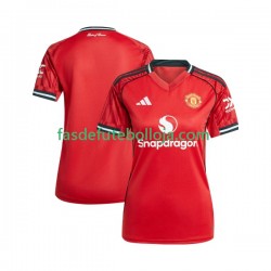 Camisola 1º Equipamento Manchester United 2025-2026 Manga Curta ,Feminina