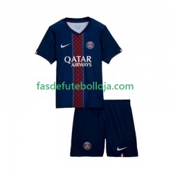 Camisola 1º Equipamento Paris Saint-Germain 2025-2026 Manga Curta ,Criança