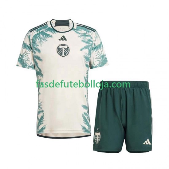 Camisola 2º Equipamento Portland Timbers 2024 Manga Curta ,Criança