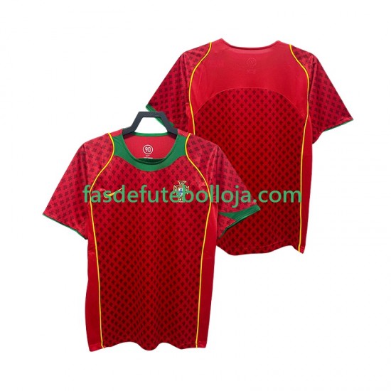 Camisola 1º Equipamento Seleção Portuguesa 2004 Manga Curta Retro ,Homem
