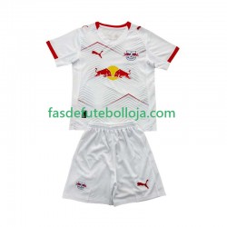 Camisola 1º Equipamento RB Leipzig 2025-2026 Manga Curta ,Criança