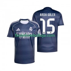 Camisola 2º Equipamento Real Madrid Arda Guler 15 2025-2026 Manga Curta ,Homem