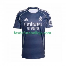 Camisola 2º Equipamento Real Madrid 2025-2026 Manga Curta ,Homem