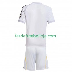 Camisola 1º Equipamento Real Madrid 2025-2026 Manga Curta ,Criança